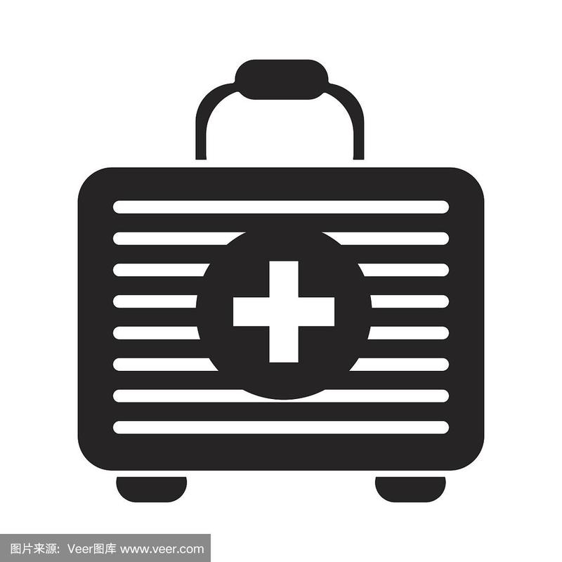 轮廓急救箱药物工具